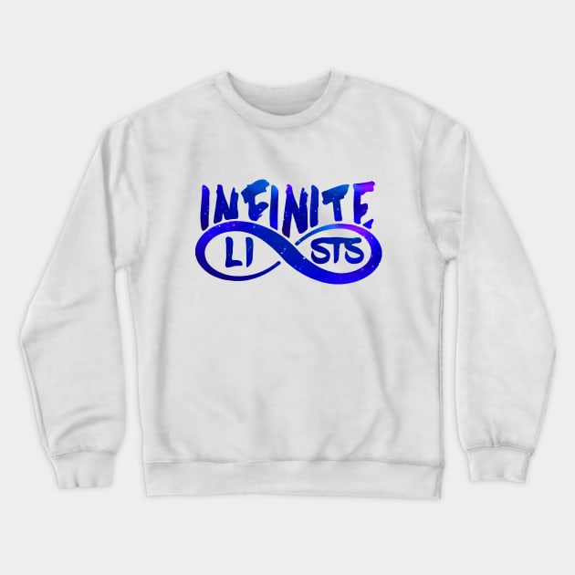 infinite lists Merch Crewneck Sweatshirt by NewMerch